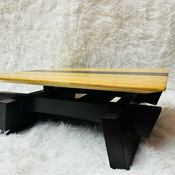 Premium Pine Wood Low-Profile Display Table - Picture 1 of 7